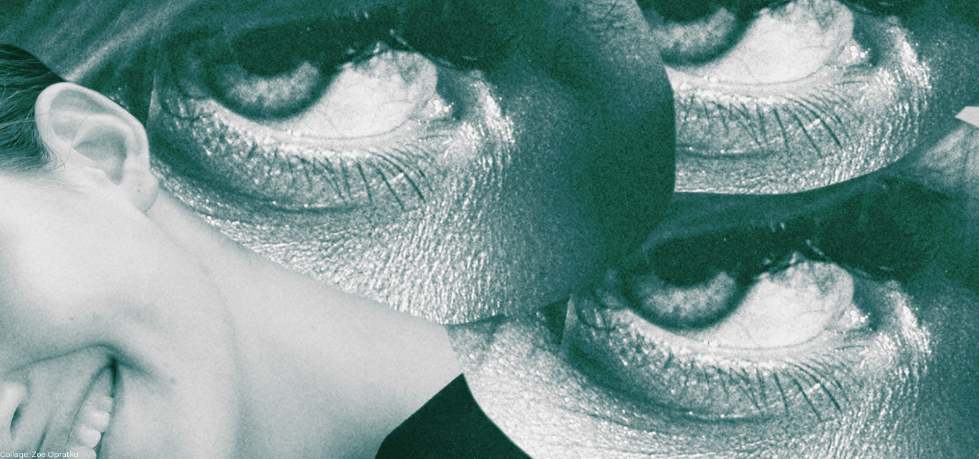 Person mit VR-Brille in Pflanzenumgebung